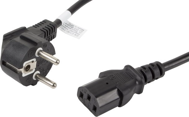 Universal connectors Schuko → IEC C13
