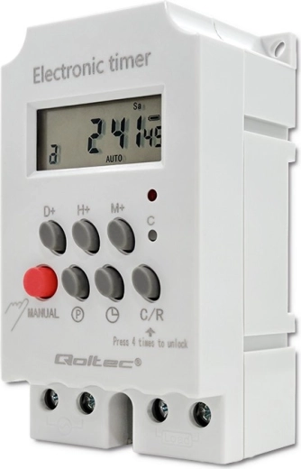 Aiškus LCD ekranas ir intuityvus valdymas