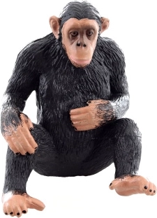 Plastic chimpanzee figurine 5 × 7 × 4.5 cm