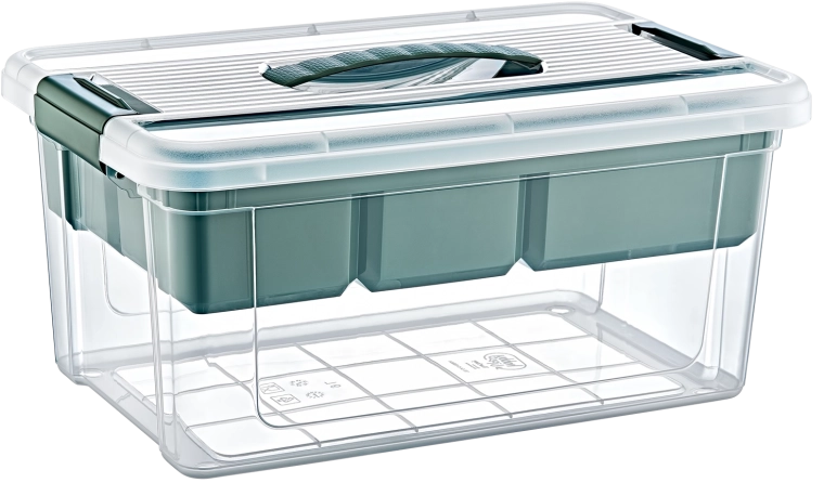 Transparent box for quick content check