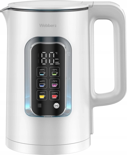 WEBBER ELIYA 1.5 L Electric Kettle with Temperature Control