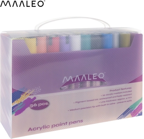 36 colors in one pack