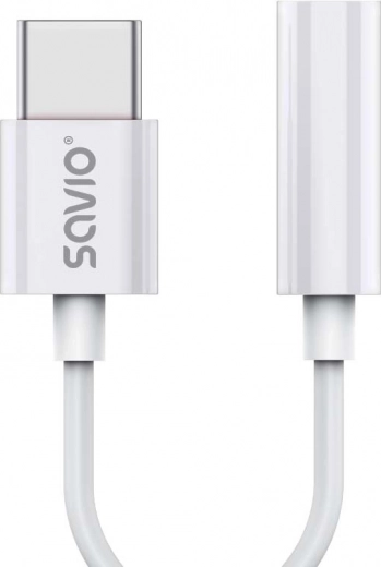 USB‑C į 3,5 mm garso lizdo adapteris su DAC SAVIO