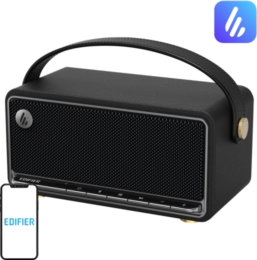 Portable bluetooth speaker edifier mp330 – retro black