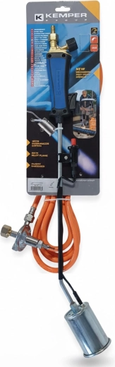 Torch kit with 79 kW burner, 5 m hose and regulator (nozzle diameter 60 mm)