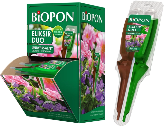 Biopon Eliksyras Duo greitai dekoratyvinių augalų regeneracijai ir mitybai