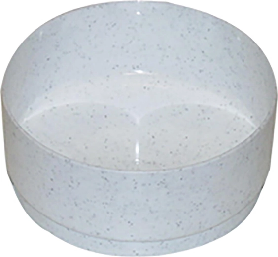 Plastikinis kompotui skirtas dubenėlis 10 cm – spalvų miksas