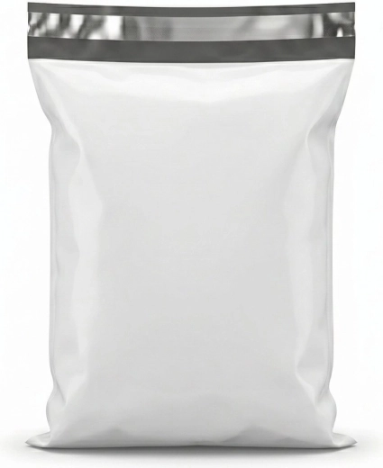 XL courier plastic mailers 500 × 600 mm, 50 pcs, 50 microns, self-adhesive with antistatic strip
