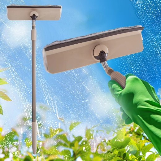Plovimas ir nubraukimas viename įrankyje (2 viename)
