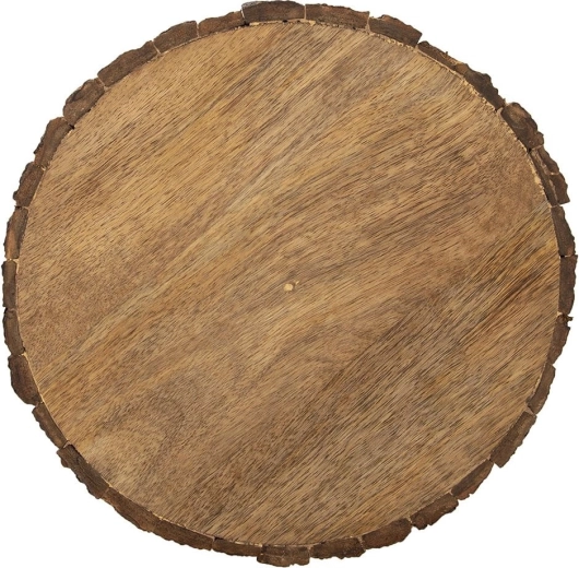 Wooden mango serving and cutting board 30 cm