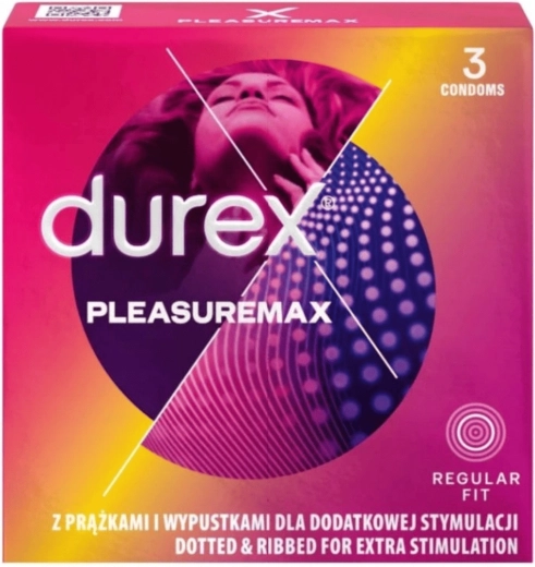 Durex Pleasure Me prezervatyvai 3 vnt.