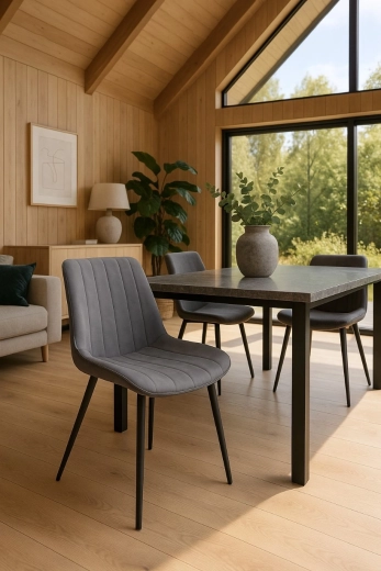 For the dining room, living room, and commercial spaces