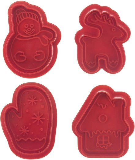 Four popular Christmas shapes