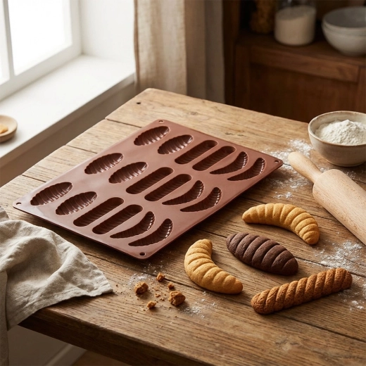 Flexible non-stick silicone