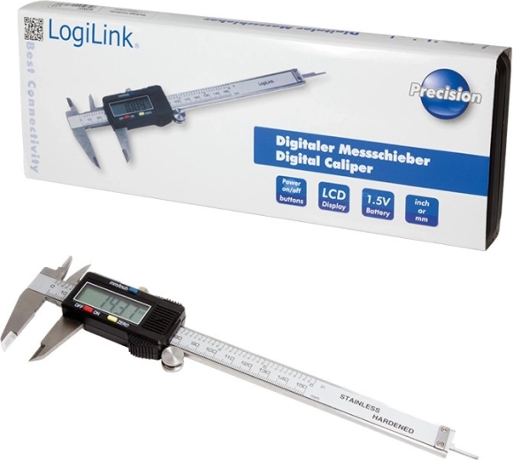Digital Vernier Caliper 0–150 mm with LCD Display