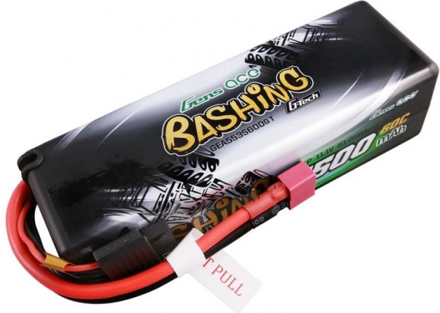 LiPo akumuliatorius Gens Ace G-Tech 5500 mAh 11,1 V 3S 60C HardCase (T-plug) RC automobiliams