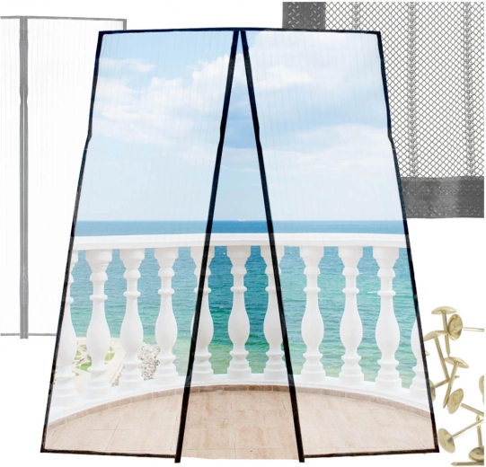 Magnetinis tinklelis nuo vabzdžių durims 100 × 210 cm