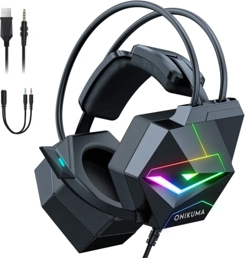 Onikuma X20 gaming headset (black)
