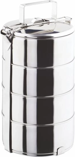 Maisto nešyklė TORO su keturiais aukštais, 4 × 1,25 l, skersmuo 16 cm