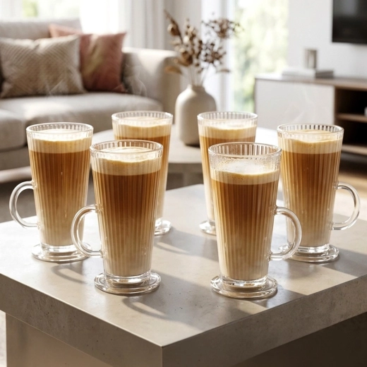 6 vnt. rinkinys, 270 ml talpa – idealu latte