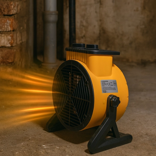 Nešiojamas ir nukreipiamas šildymas