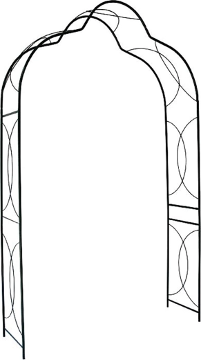 Metalinė arkinė atrama vijokliniams augalams 245 × 150 × 45 cm