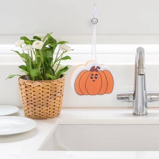 Playful pumpkin shape for the kitchen and the season