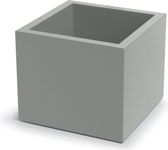 Cubla Square Planter 38 cm concrete grey