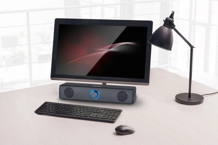 Compact under-monitor design