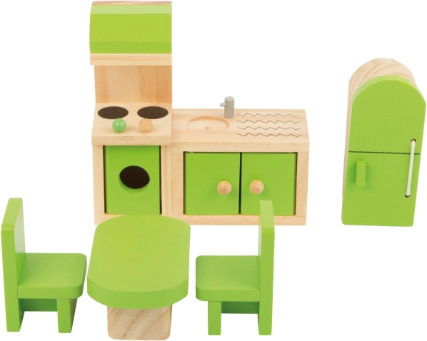 Medinė virtuvėlė lėlių nameliui SMALL FOOT