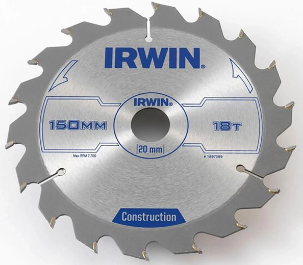 IRWIN Saw Blade 150 mm, 18 teeth, wood