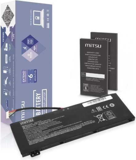 Mitsu Battery for Acer Nitro AN515-54 and AN517-51 3815 mAh