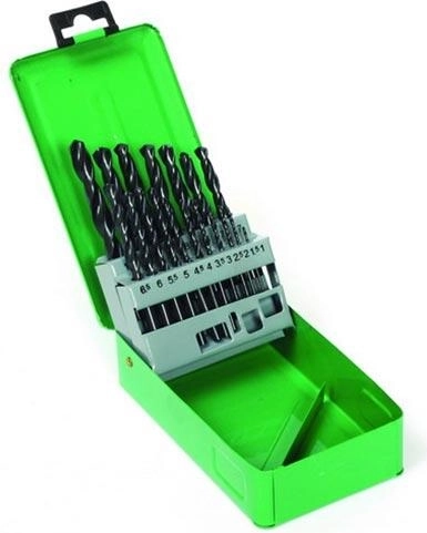 HSS Metal Drill Bit Set 1.0–10.0 mm, 19 pieces