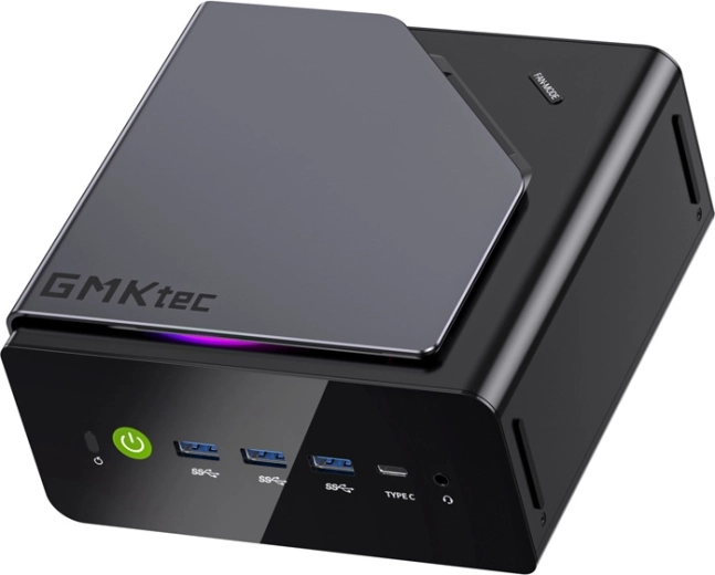 Mini PC GMKtec K15 su Intel Core Ultra 5, 32 GB RAM, 1 TB SSD ir Windows 11 Pro