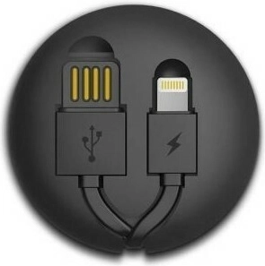 Remax RC-099t data cable 2-in-1 micro‑USB / Lightning, black, 1 m