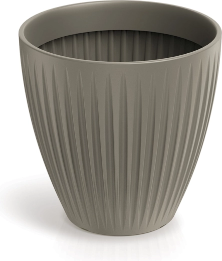 Latia Round Midl Flower Pot 60 cm mocha