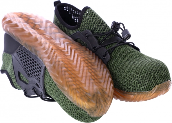 Lightweight work footwear with a sturdy construction