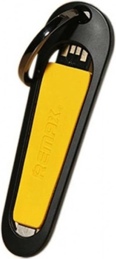 Remax RC-024i trumpas Lightning kabelis raktams 8 cm, geltonas