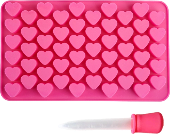 TORO Silicone Heart Mold with Pipette