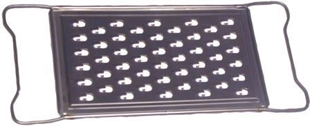 Flat Stainless Steel Vegetable Grater 29 × 11 cm