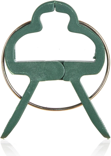 Augalų pririšimo spaustukai 6 × 4,5 cm, plastikas, 15 vnt.