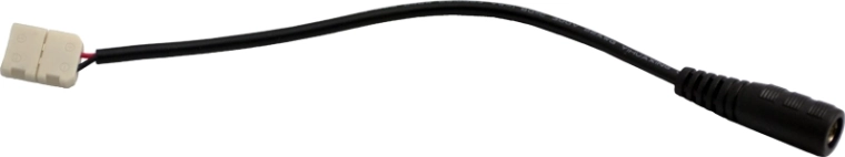 Solight power connector with socket 5.5 × 2.1 mm for 10 mm LED strip - 1 piece