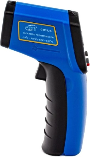 Non-contact measurement -50 to 530 °C