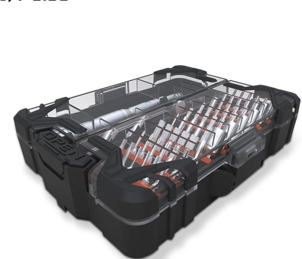 Clear case with quick access