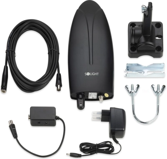 Easy mast mounting and complete connection