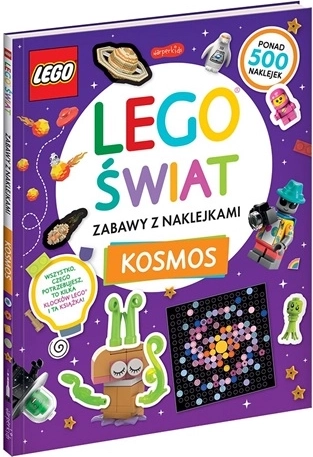 Lego pramogų pasaulis su lipdukais: kosmosas