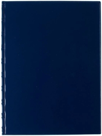 A4 Folder with Side Pocket Classic blue