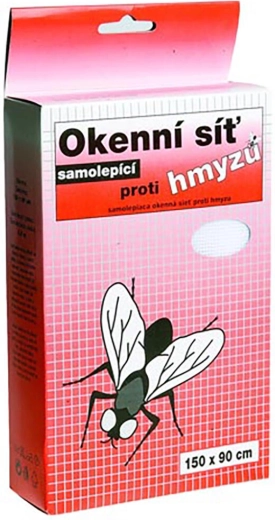 Savaime prilimpantis lango tinklelis nuo vabzdžių 150 × 180 cm, stiklo pluoštas