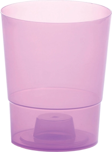 Coubi Orchid Flower Pot 12.5 cm – Transparent Purple