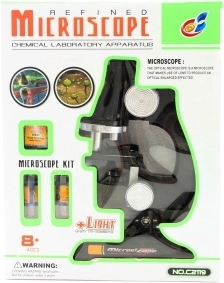 Battery-powered microscope